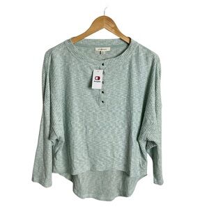 Oli & Hali Raglan Rib Knit Top Size‎ XS New